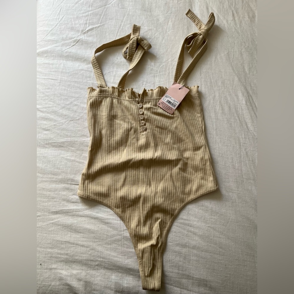 Ribbed Bodysuit